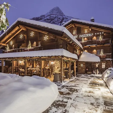 Chalet-hotel Svizzero 호텔 쿠르마예